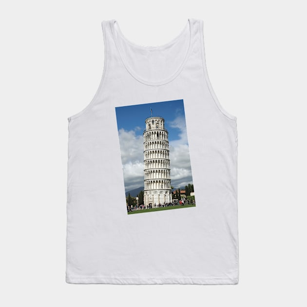 The Not Leaning Tower Of Pisa Tank Top by Wetchopp